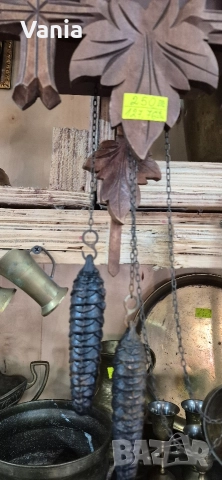 Часовник с кукувица , снимка 5 - Антикварни и старинни предмети - 52639077