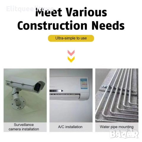 Ръчен пистолет за стоманени пирони пистолет за нитове инструмент за бетонна стена, снимка 11 - Друга електроника - 52325996