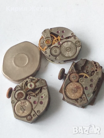 Механизми части от стари ръчни часовници 51869, снимка 4 - Дамски - 52286267