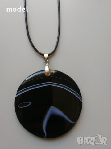 Колие камък Ахат