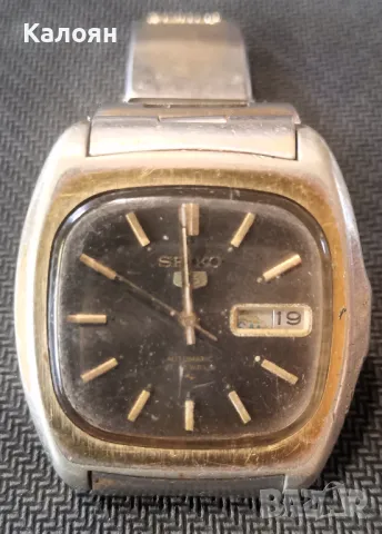 Часовник Vintage Seiko 5 7019-5000 Baby Monaco Automatic 21 Jewels 1973