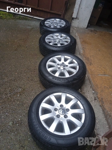Джанти с Гуми 195/65/15/ 5х112 VW, снимка 2 - Гуми и джанти - 53998425