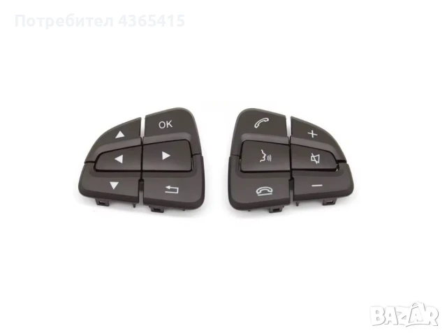 Капачета за бутони на волан за Mercedes B-Class W246 Facelift (2014-2018)- 0999050600 