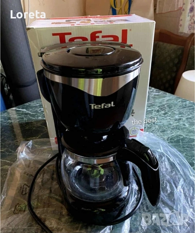 Кафемашина Tefal, 1.25 литра, - 1 година ГАРАНЦИЯ , снимка 5 - Кафемашини - 53379369