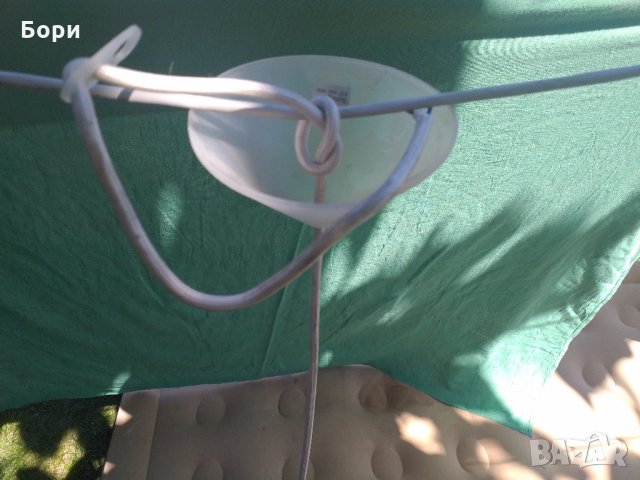 Метална ретро лампа, снимка 2 - Лампи за таван - 29842986