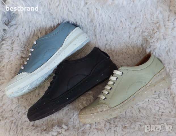 Кецове, естествена кожа, три цвята, код 216/60, снимка 3 - Кецове - 37168209