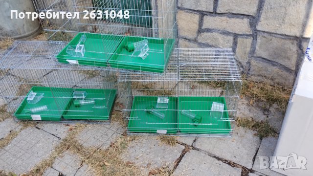 Клетка за канарчета двойна голяма XL , и за други птици, снимка 2 - Папагали - 38385741