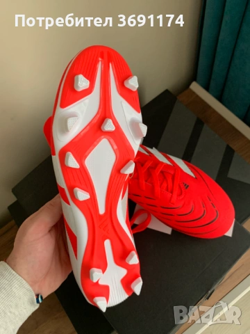 Adidas Predator/Оригинални Адидас футболни обувки/бутонки 44 2/3, снимка 4 - Футбол - 53288873