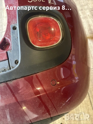 Задна броня за Fiat 500L, червена, оригинална, модел 2013 година, снимка 3 - Части - 53135458