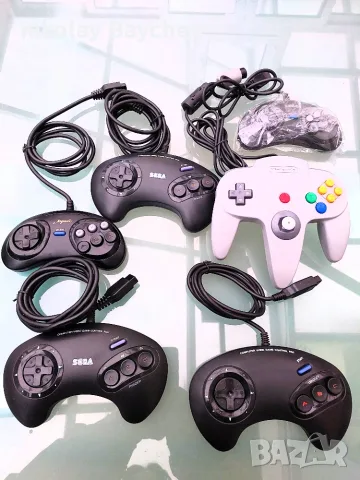Лот от джойстици за Sega i Nintendo