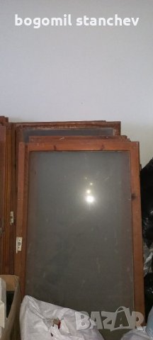Двукрилен и 3 крилен двоен дървен прозорец, снимка 1