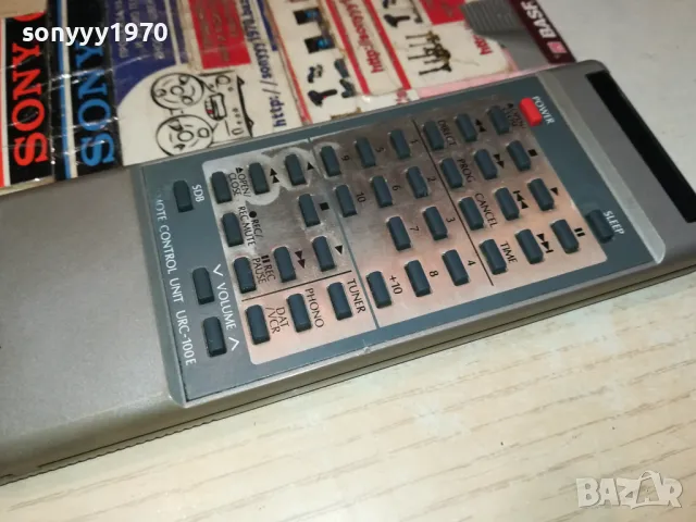 заявено!@! DENON URC-100E ORIGINAL AUDIO REMOTE CONTROL-ВНОС SWISS 0405251932, снимка 9 - Ресийвъри, усилватели, смесителни пултове - 50154979