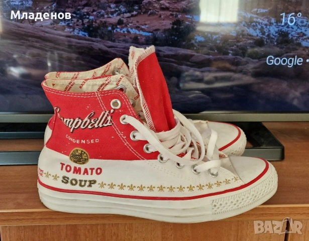 Convers . Кецове 39.5 номер .