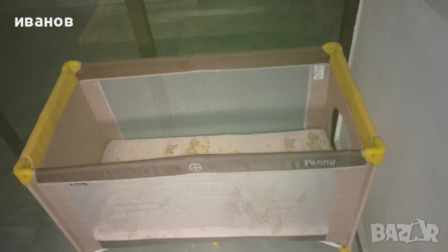 Продавам 2бр.сгъваемо преносимо бебешко креватче , снимка 3 - Бебешки легла и матраци - 32296617