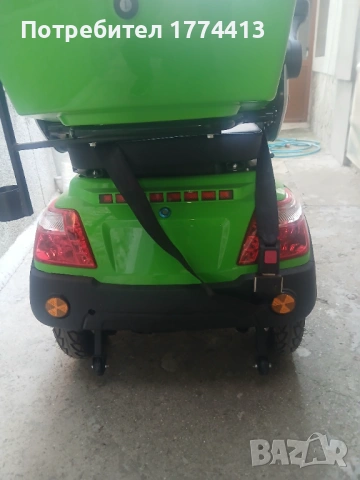 Електрическа четриколка, снимка 2 - Велосипеди - 54237082