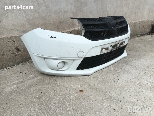 предна броня за дачия сандеро II дачиа с маска решетки DACIA SANDERO 2, снимка 2 - Части - 54117589