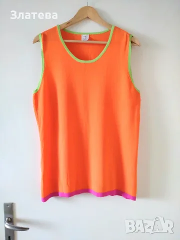 Оранжев топ L_XL, 44-46