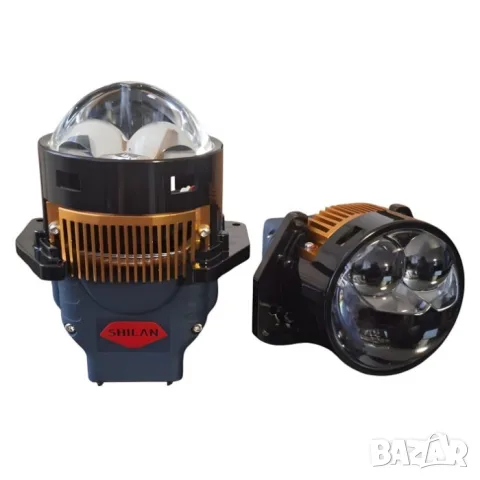 Bi LED лупи за фар 65W 6000K комплект 2 броя