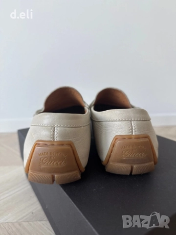 GUCCI Original 100% Кожа Отлични мокасини, снимка 3 - Дамски ежедневни обувки - 52249129