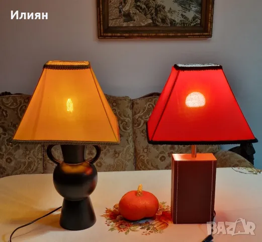 🌹 Две прекрасни нощни лампи  
, снимка 1