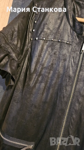 Голям размер уникална връхна дреха, снимка 2 - Жилетки - 54162840