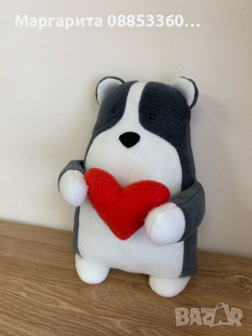 Продавам играчки със сърца ръчна изработка, снимка 6 - Романтични подаръци - 39605246