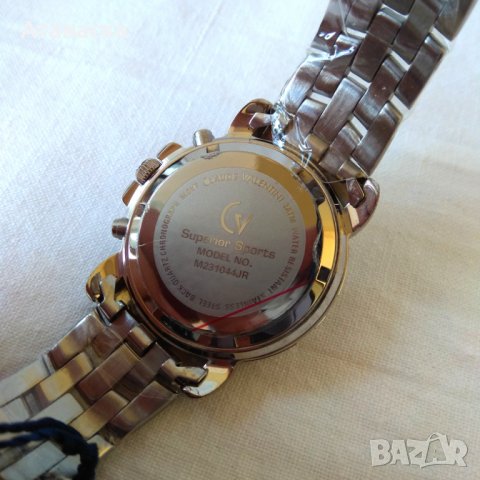 Claude Valentini Superior Sports , чисто нов английски дизайнерски часовник, снимка 6 - Мъжки - 23484014
