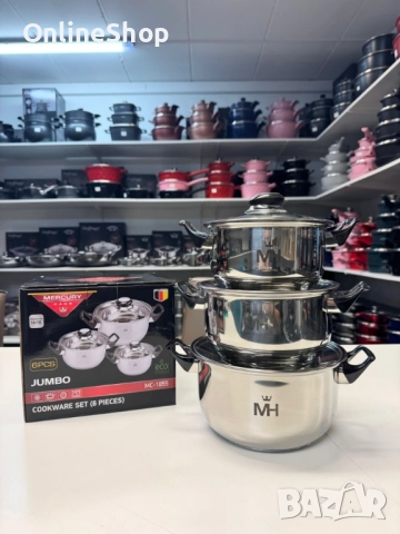 Комплект тенджери от 6 части , снимка 10 - Съдове за готвене - 52183766