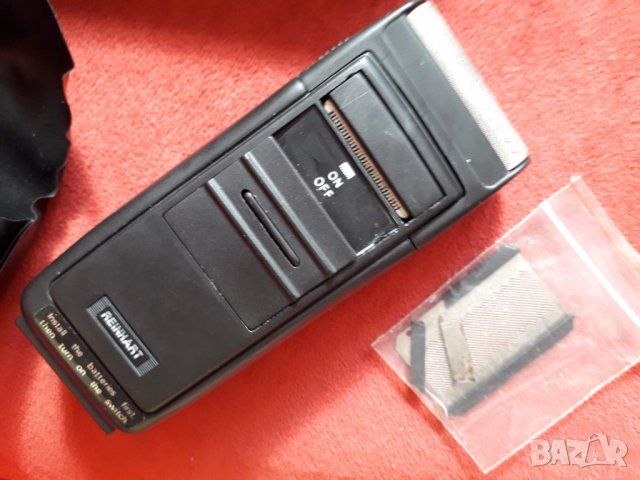 Стара машинка за подстригване с батерии Reinhart, снимка 4 - Антикварни и старинни предмети - 29464888