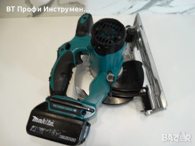 Makita DSS 610 - Акумулаторен циркуляр, снимка 4 - Триони и циркуляри - 54003405