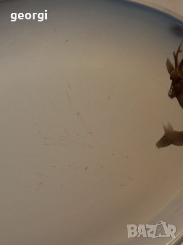 Немско голямо порцеланово плато с елени   18/2, снимка 8 - Сервизи - 38332991