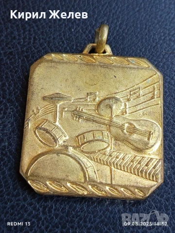 Рядък медал от музикалния фестивал в Торино Италия за КОЛЕКЦИОНЕРИ 23379