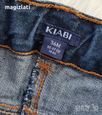 Къси дънкови панталони 2-3 години, снимка 3 - Детски къси панталони - 34521273