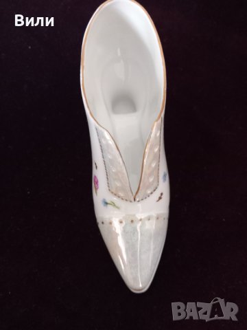 Колекционерски порцеланови обувчици за щастие Herend , снимка 8 - Декорация за дома - 42225458