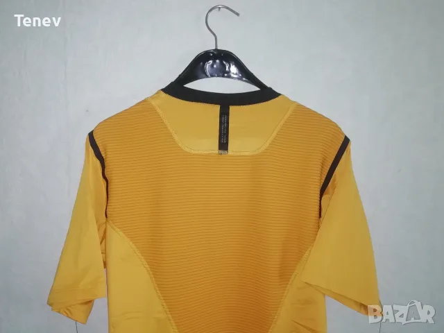 Nike Pro AeroAdapt нова оригинална жълта мъжка тренировъчна тениска фланелка размер М , снимка 3 - Тениски - 56215963