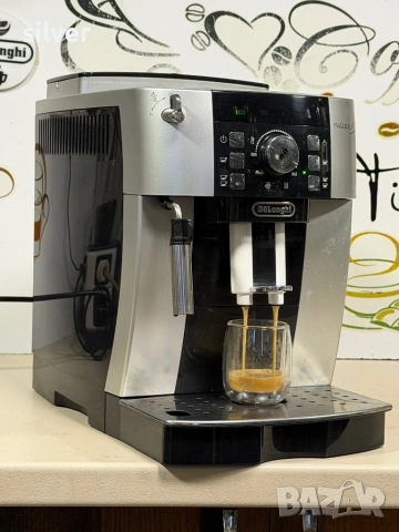 Кафемашина кафе автомат delonghi magnifica S с гаранция, снимка 5 - Кафемашини - 53265732