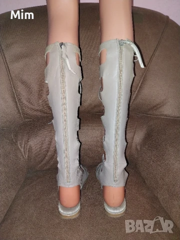 40 Римски високи,летни ботуши , снимка 6 - Дамски ботуши - 51076306