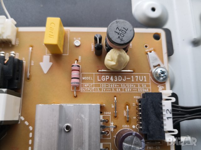  LG 43UK6300MLB -счупен екран, снимка 8 - Части и Платки - 30866803