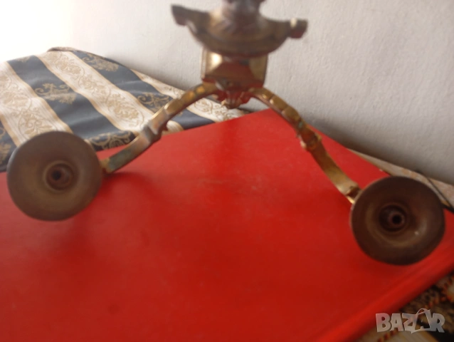 Бароков свещник за стена, снимка 6 - Лампи за стена - 54098365