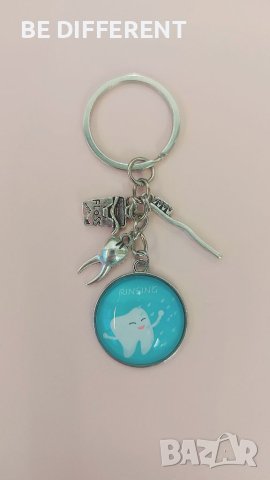 Ключодържател зъболекар с плочка, снимка 3 - Други - 31389876
