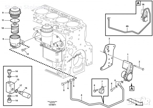 Горивна помпа ВОЛВО ДОЙЦ VOLVO DEUTZ 20524154 20917999 20518337 21125492, снимка 2 - Части - 52558511