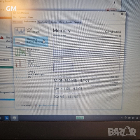 Laptop Lenovo ThinkPad T440 - 256GB SSD, i7 4600 CPU, 12GB RAM, снимка 8 - Лаптопи за дома - 52925852