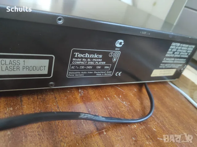 Technics SL PG390 компакт диск плеър, снимка 7 - Декове - 55829555