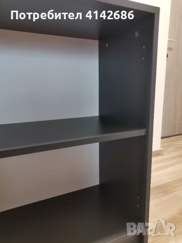Шкаф в цвят антрацит, снимка 3 - Шкафове - 51860142