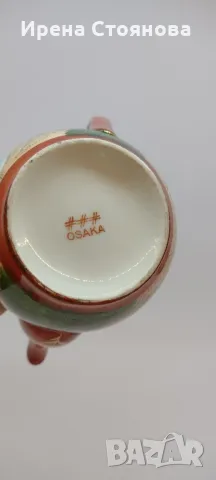 Японски порцеланов чайник за кафенце.
, снимка 8 - Антикварни и старинни предмети - 48737472