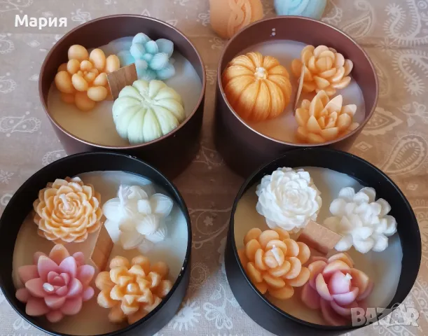 Ароматна Свещ , снимка 2 - Декорация за дома - 47828362