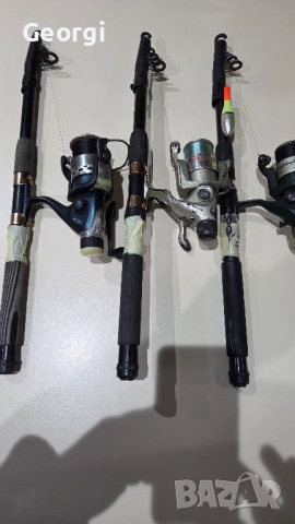 Стари Рибарски Въдици, Спининги, Пръчки  с машинки, макари. , снимка 5 - Въдици - 52788658