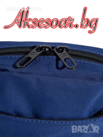 Практична малка и удобна за носене тъмносиня чантичка ADIDAS PERFORMANCE преносима компактна Чанта, снимка 12 - Чанти - 54000251