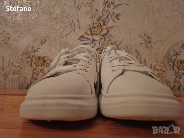 Бели Мъжки маратонки, снимка 7 - Кецове - 53125989