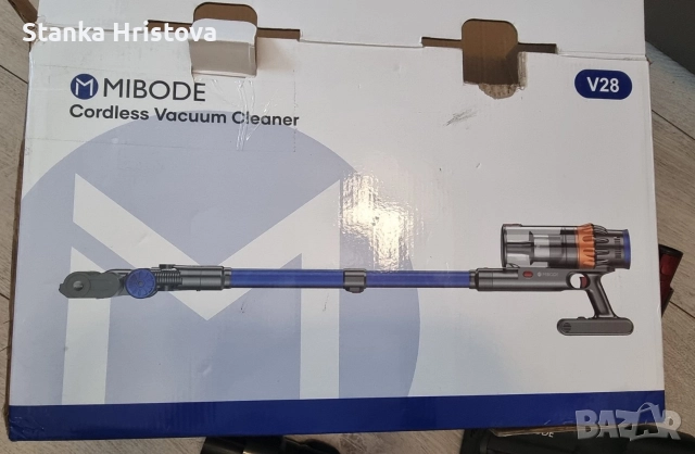 Акумулаторна прахосмукачка MIBODE V28. 